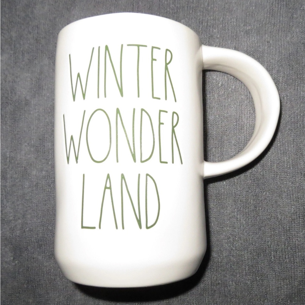 WINTER WONDER LAND Coffee Mug, RAE DUNN Great Simplistic Mug Winter Wonderland